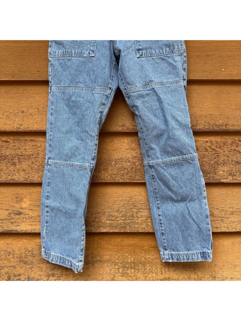 Ragged Jeans High-Waist Blue Denim Pants With Zipper Front Size 28 - Picture 5 of 13